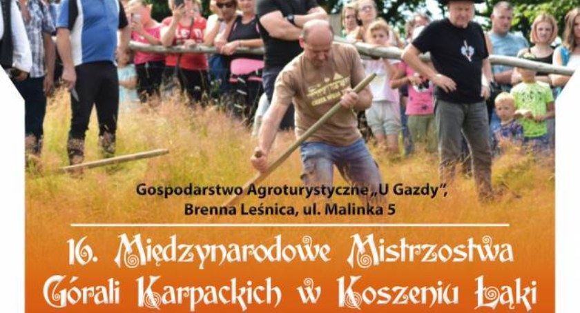 Mistrzostwa Górali Karpackich w Koszeniu Łąki - Brenna 