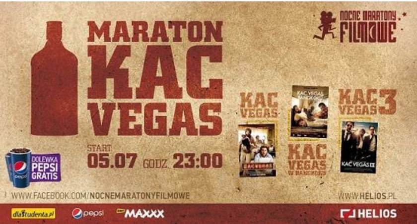Wakacyjny Maraton Kac Vegas w Kinie Helios