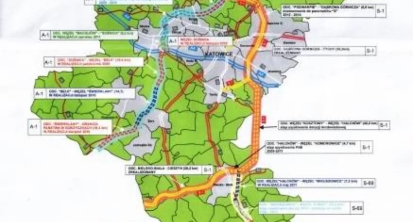 Ekspresówka S1 z Bielska do Mysłowic pójdzie inną trasą