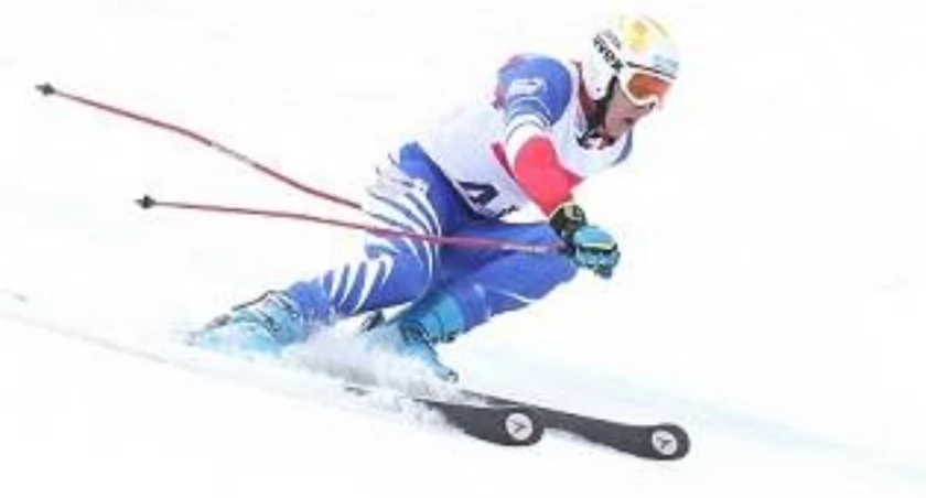  Jakub Ilewicz Mistrz Polski w slalomie z Bielska Białej