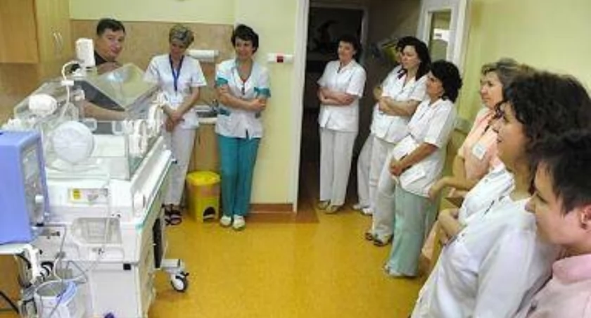 Dar od Orkiestry Świątecznej Pomocy dla szpitala w Cieszynie