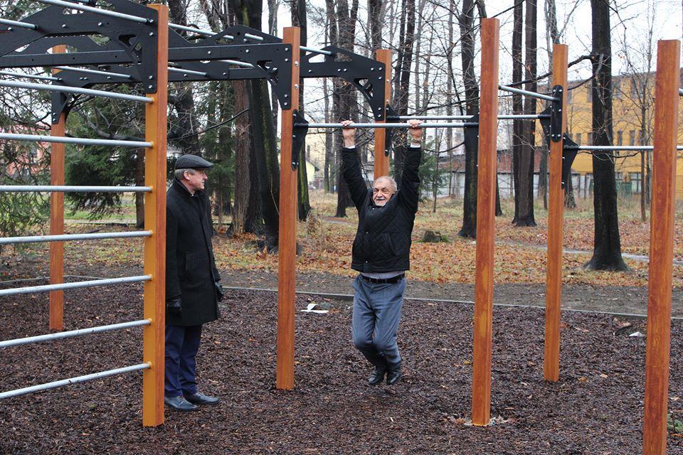 Strefa Workout powstaje w żywieckim parku