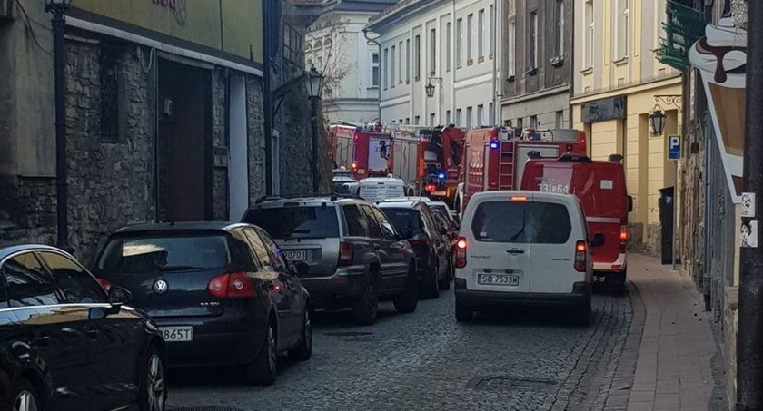 Alarm w związku z ulatniającym się gazem przy ulicy Orkana w Bielsku-Białej