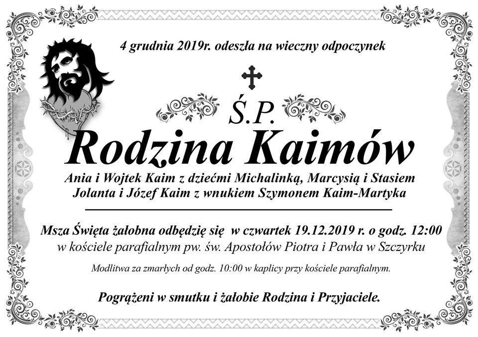 Pogrzeb ofiar katastrofy w Szczyrku