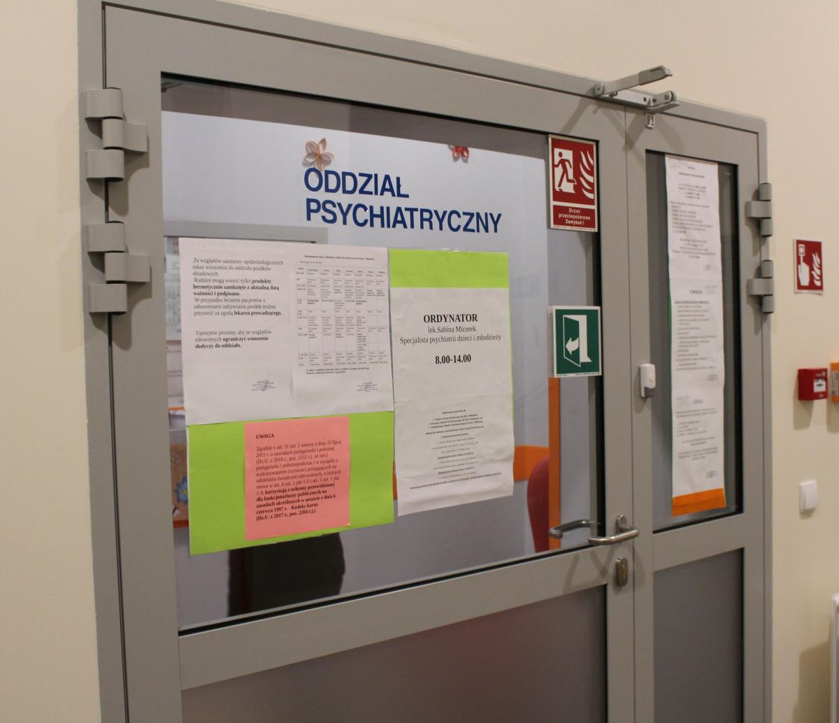 260 pacjentów w bieżącym roku przyjął psychiatryczny oddział dziecięcy bielskiego Szpitala Pediatrycznego