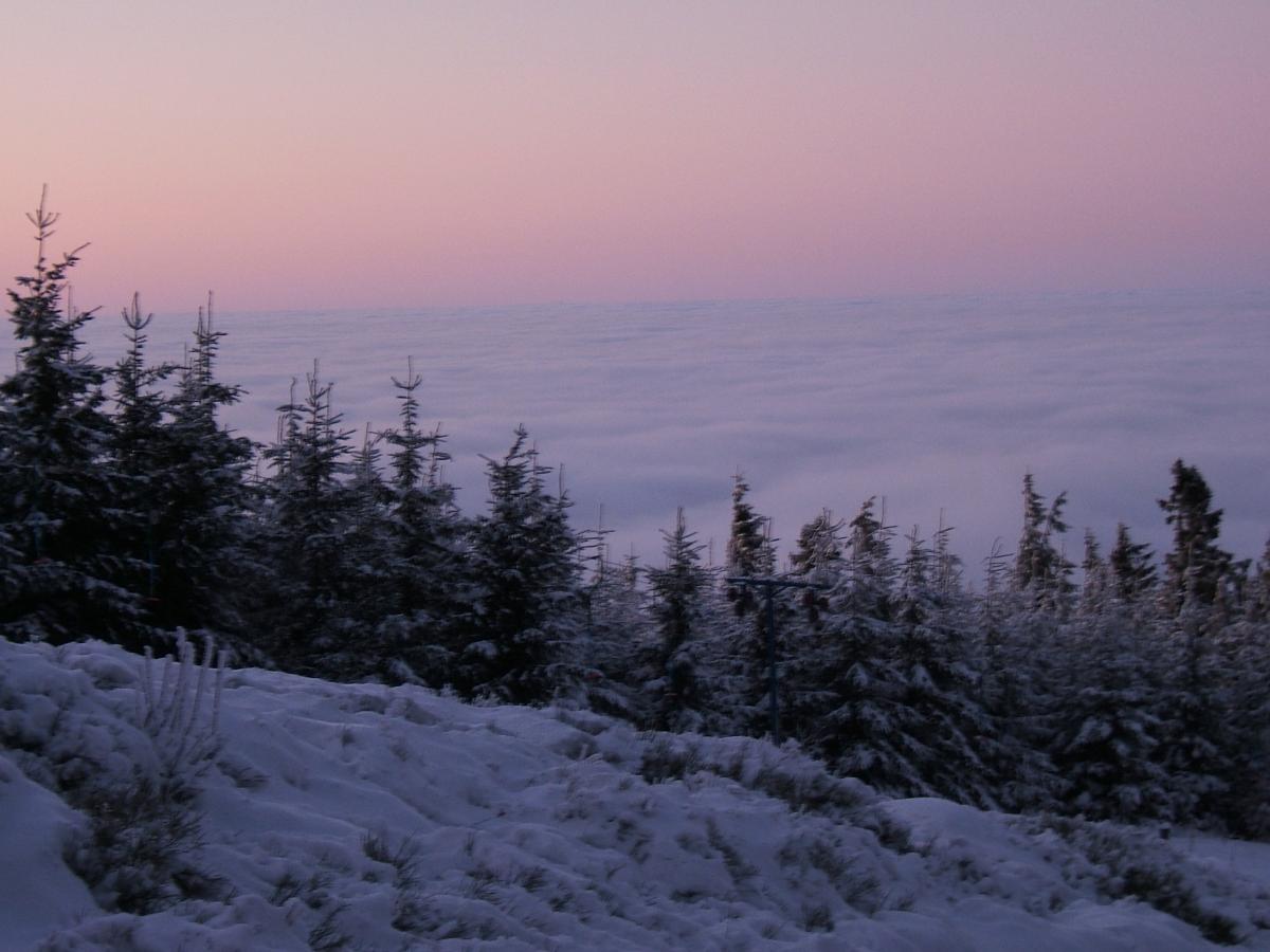 Chwilowe ochłodzenie i śnieg w Beskidach