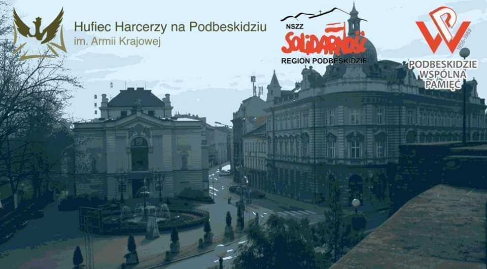 Nielegalna demonstracja w Bielsku-Białej