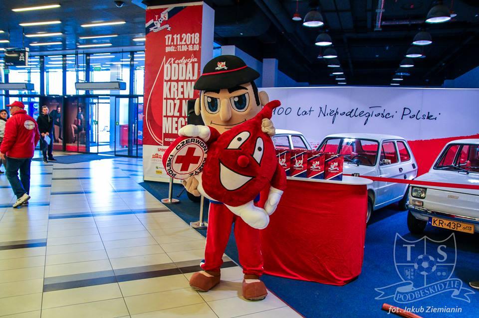 Oddaj krew, idź na mecz TS Podbeskidzie 24.11