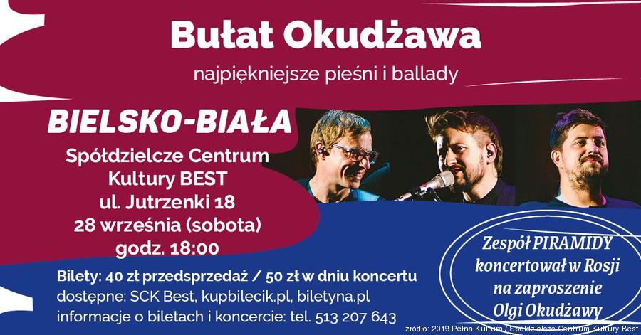 Bułat Okudżawa - najpiękniejsze pieśni i ballady w Bielsku-Białej 28.09