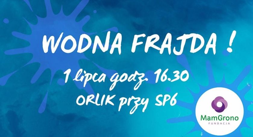 Wodna Frajda ochłodzi każde dziecko w Cieszynie 