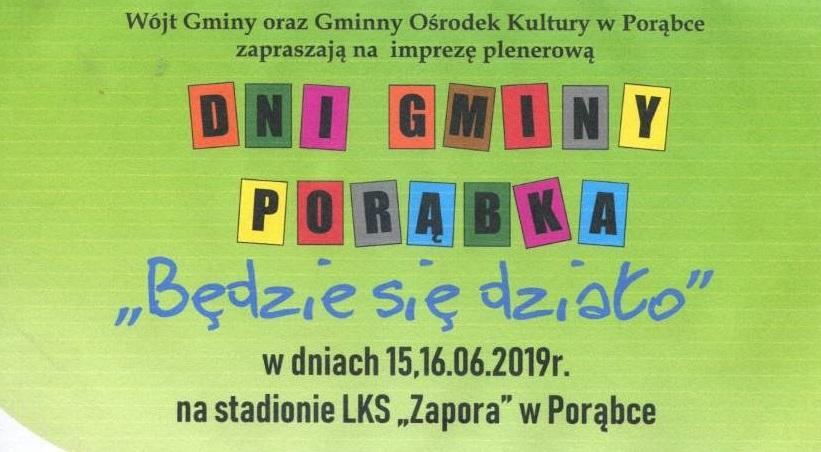 Dni Gminy Porąbka - gwiazdą Romuald Lipko Band 