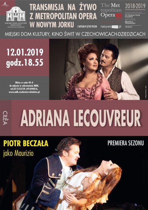 Art Beats – Wielka Sztuka w Kinie - Adriana Lecouvreur 