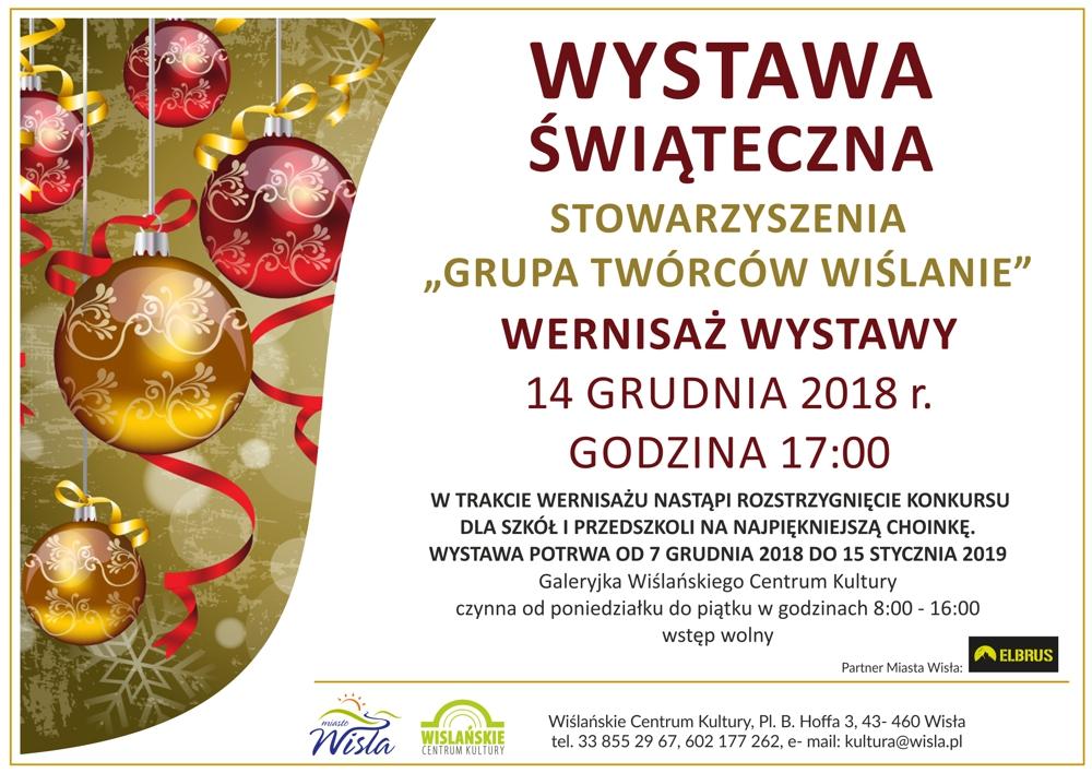 Wernisaż wystawy świątecznej - 14.12