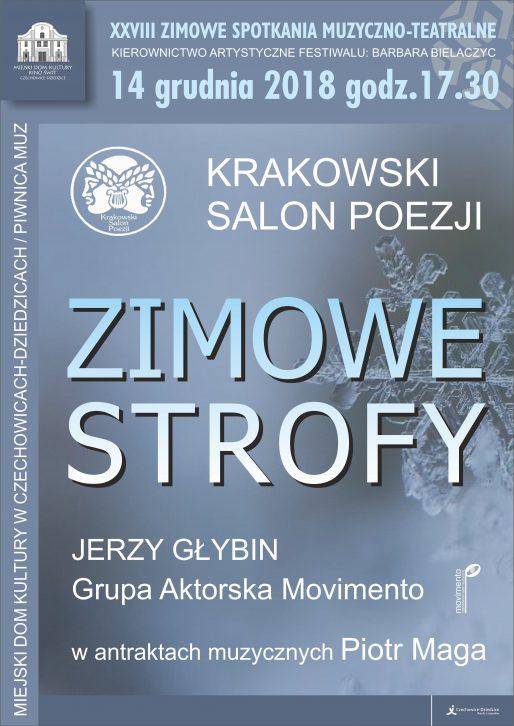 Zimowe strofy, czyli Krakowski Salon Poezji - 14.12