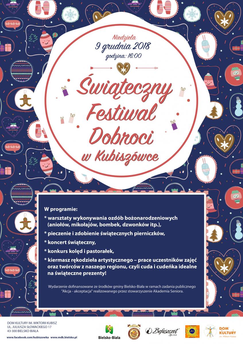 Świąteczny Festiwal Dobroci  - 09.12
