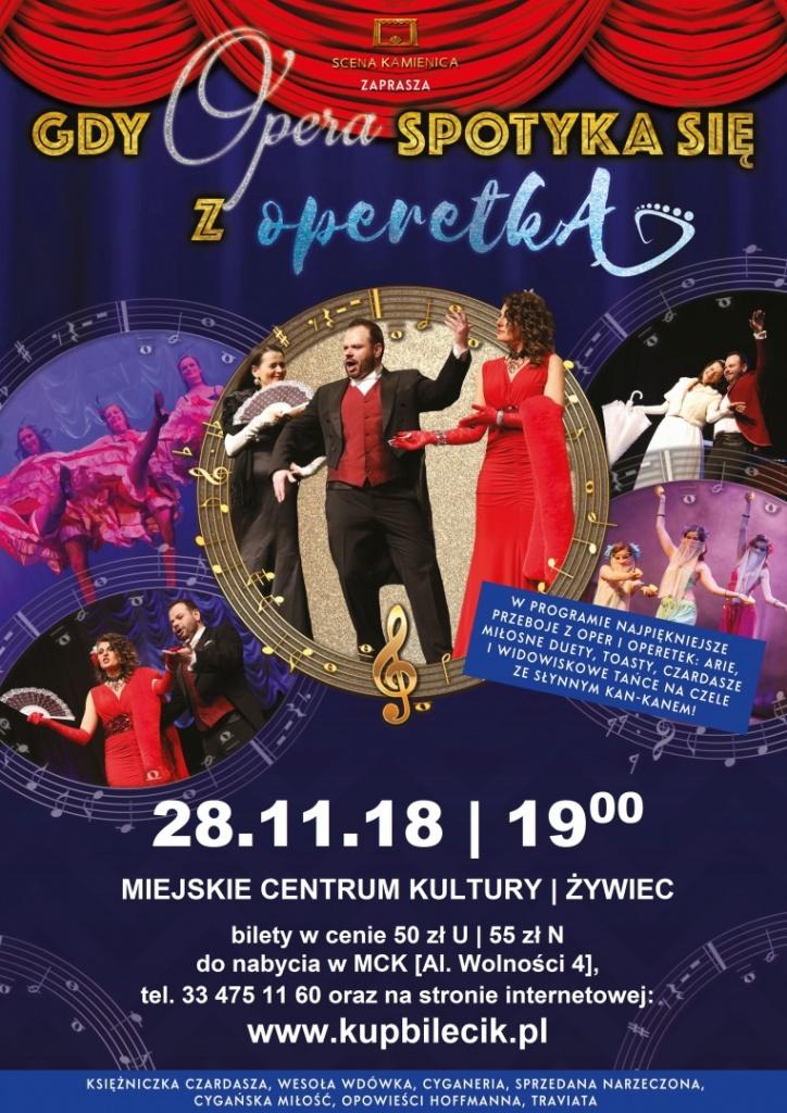 Spotkanie opery z operetką - 28.11