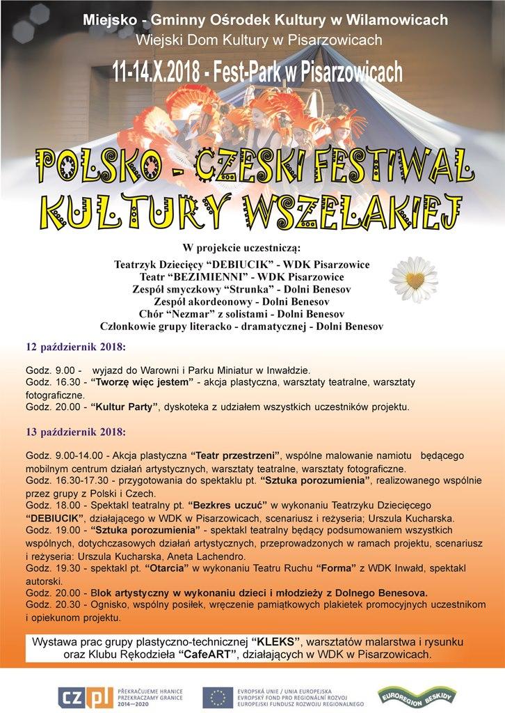 Polsko-Czeski Festiwal Kultury Wszelakiej 11/14.10