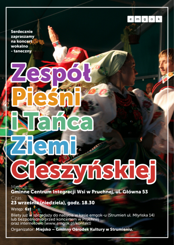 Zespół Pieśni i Tańca Ziemi Cieszyńskiej - Występ 23.09