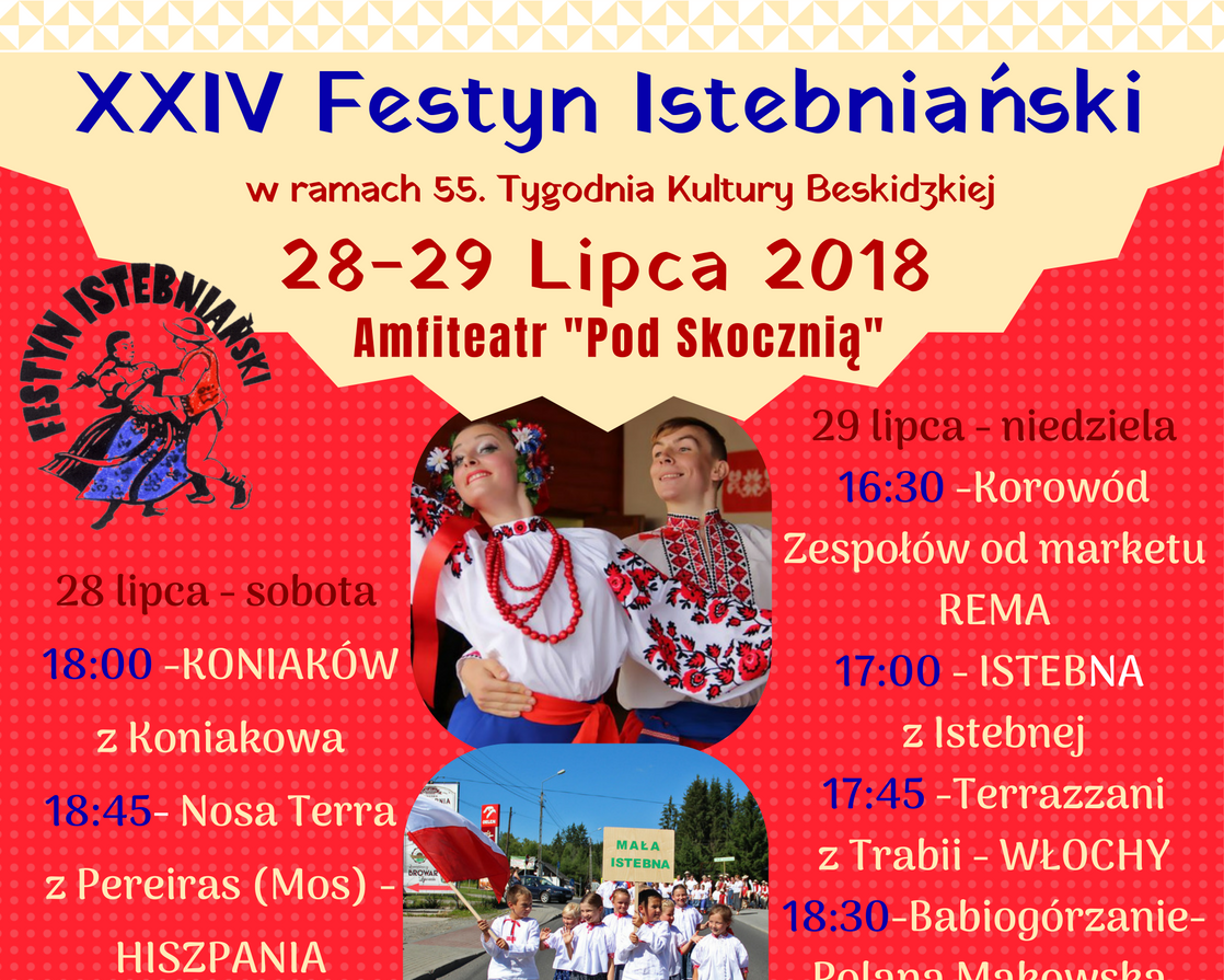 Festyn Istebiański 2018 - 28/29.07