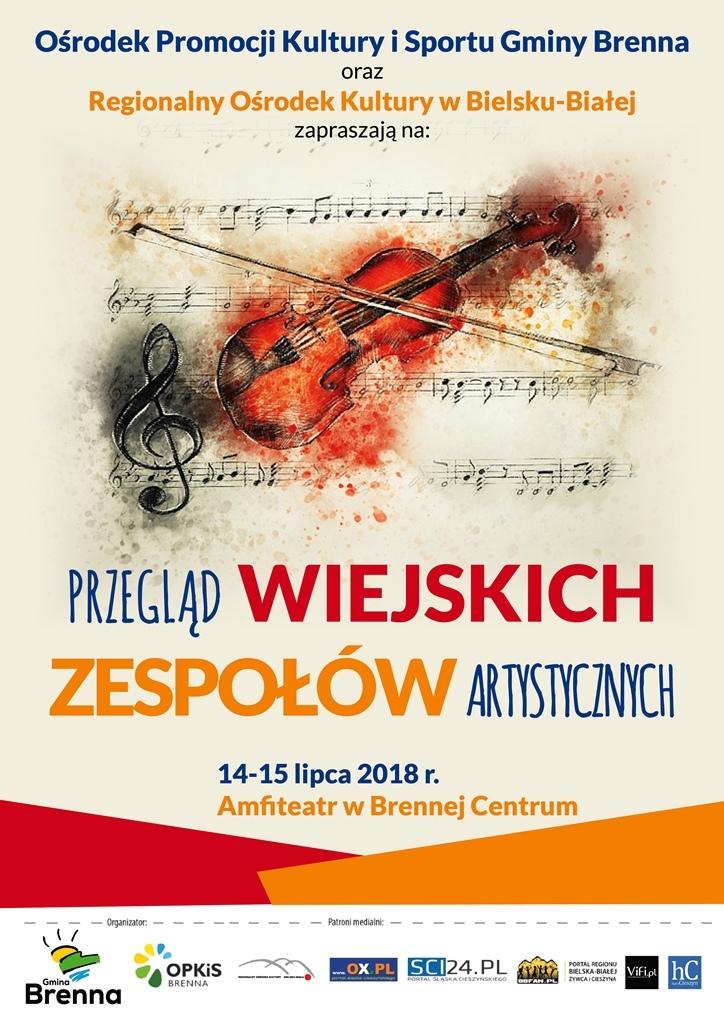 Przegląd Wiejskich Zespołów Artystycznych - Brenna 14.07
