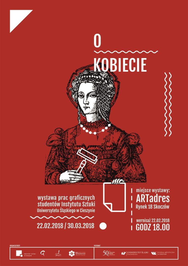 Skoczów:  Wystawa prac graficznych studentów Instytutu Sztuki UŚ w Cieszynie „O kobiecie”22.02-31.03
