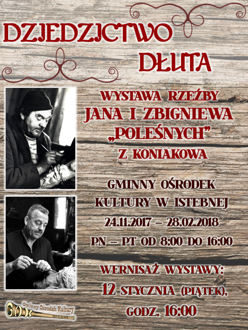 Istebna: Dziedzictwo Dłuta 01.02-28.02