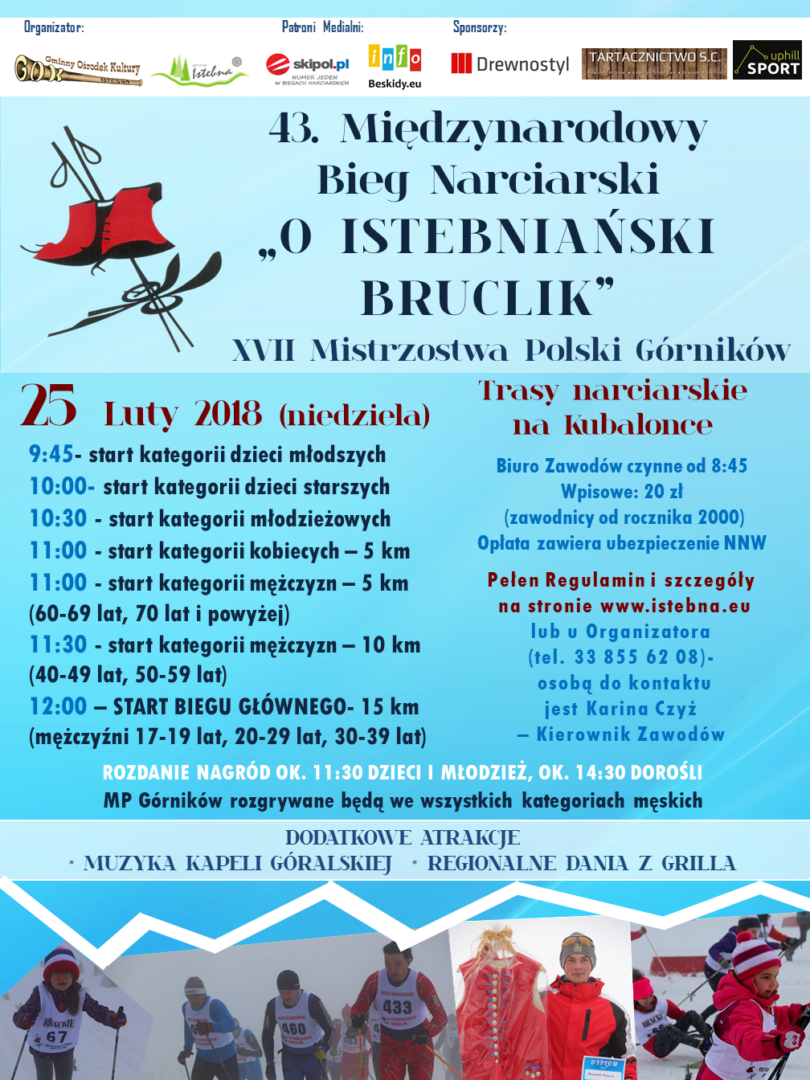 Istebna: 43. Bieg o Istebniański Bruclik 25.02