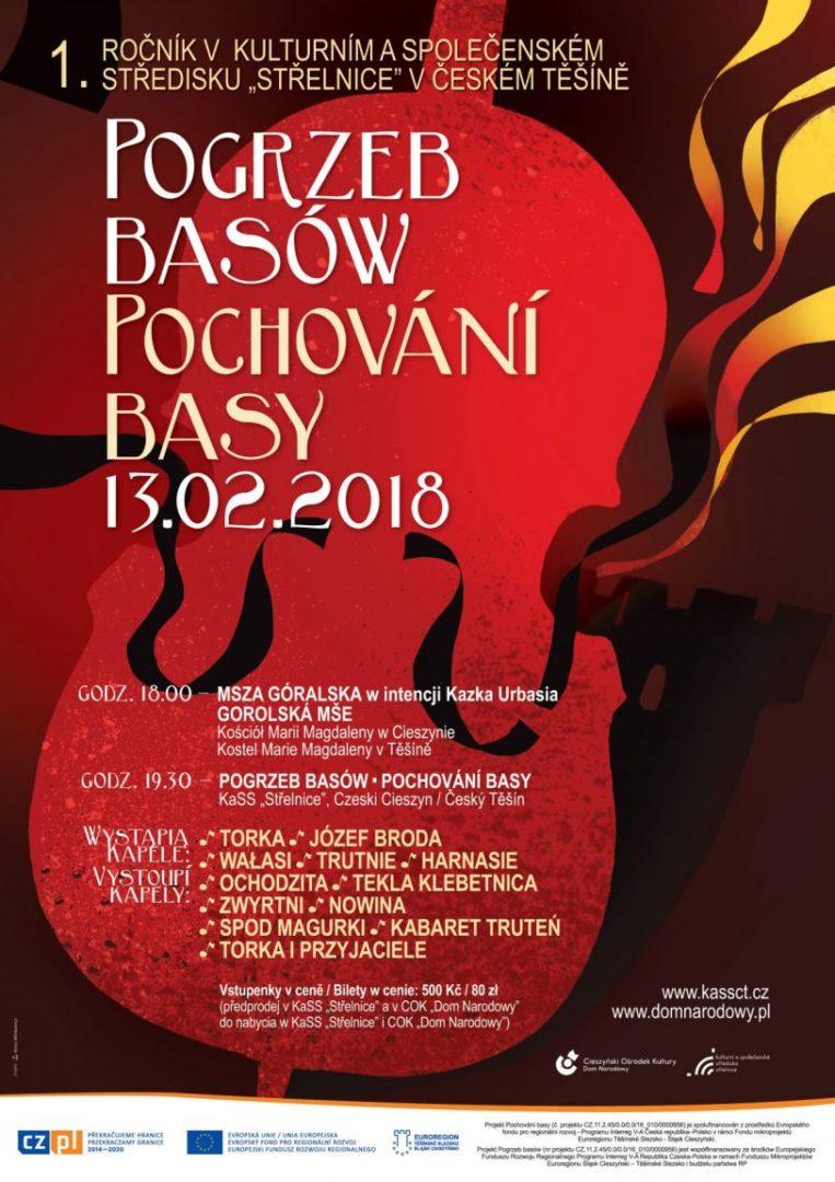 Cieszyn: Pogrzeb Basów 2018 13.02