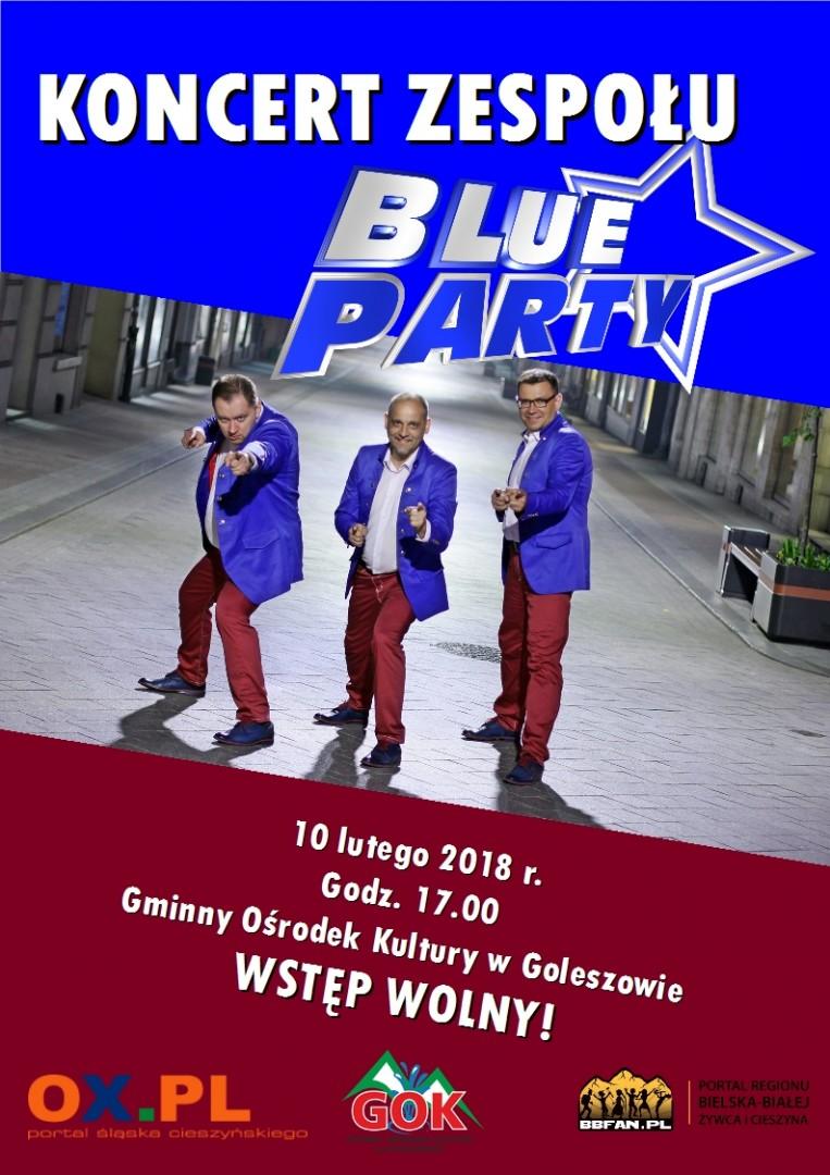 Goleszów: Koncert Zespołu Blue Party!