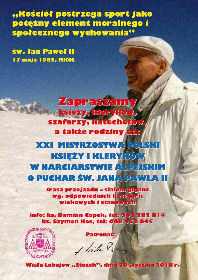 XXI Mistrzostwa Polski Księży i Kleryków oraz Zawody Rodzinne 20.01