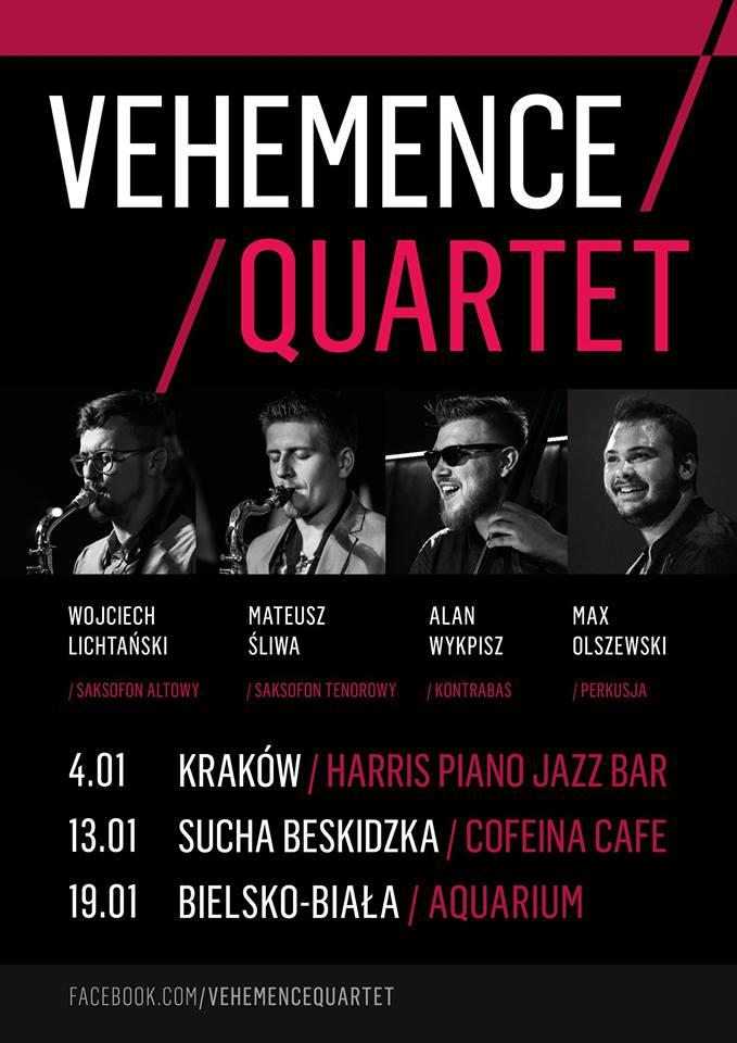 Vehemence Quartet - Koncert 19.01