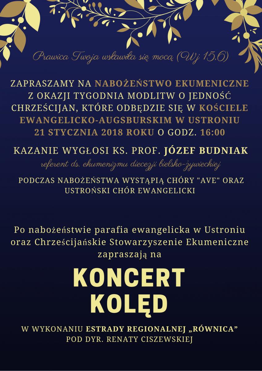 Ustroń: Koncert Kolęd ER 
