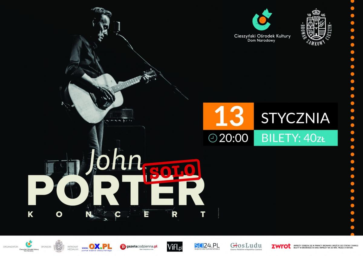 Cieszyn: John Porter w Cieszynie 13.01