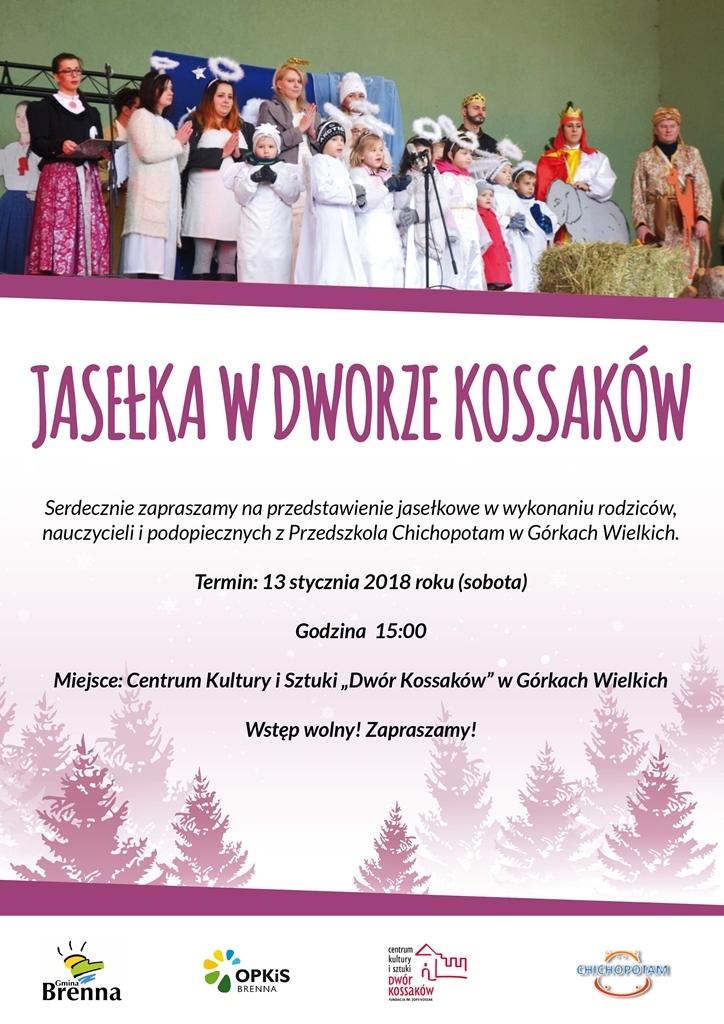 Górki Wielkie: Jasełka w Dworze Kossaków 13.01