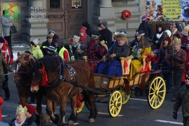 Królewski orszak przejedzie ulicami Bielska-Białej 06.01