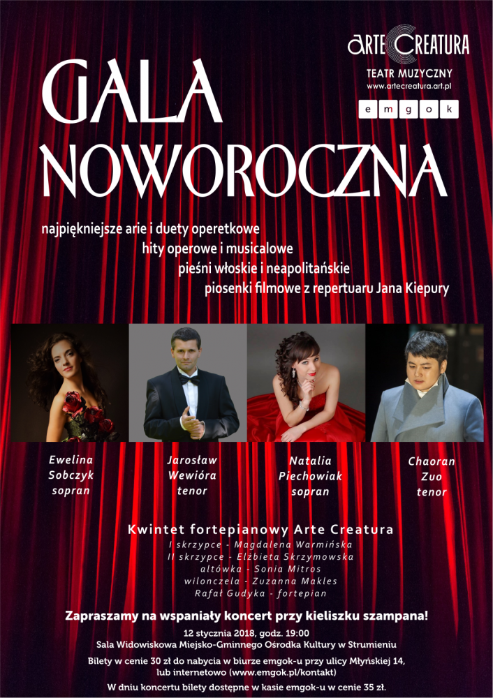 Strumień: Operetkowa gala noworoczna! 12.01