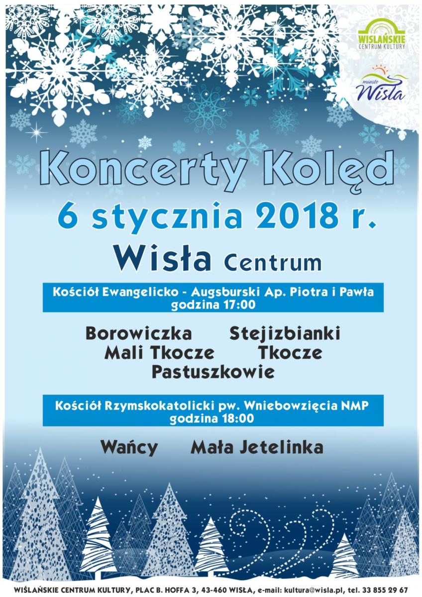 Wisła: Koncerty Kolęd - Święto Trzech Króli 06.01