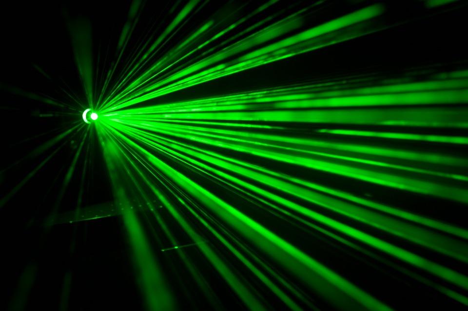 Sylwestrowy pokaz laserowy