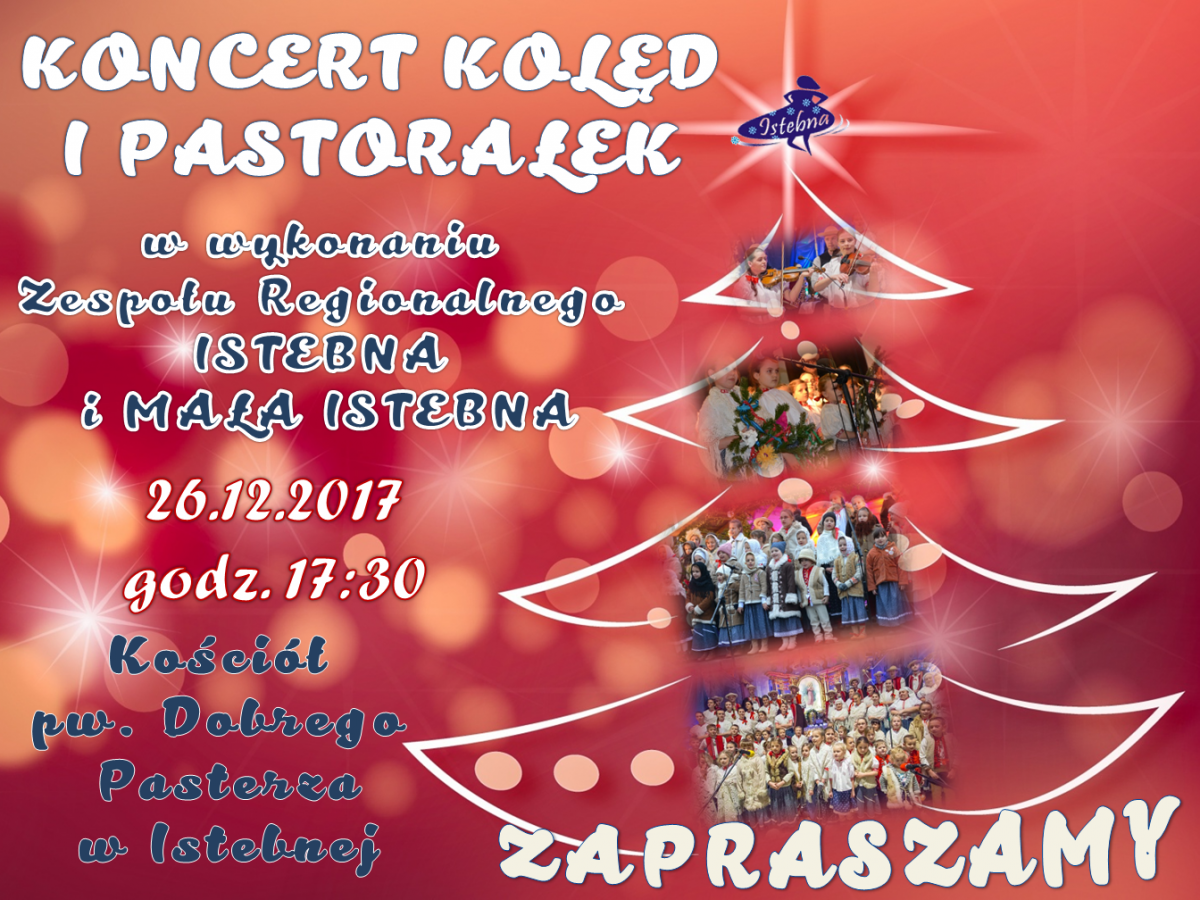 Istebna: Koncert Kolęd i Pastorałek 26.12