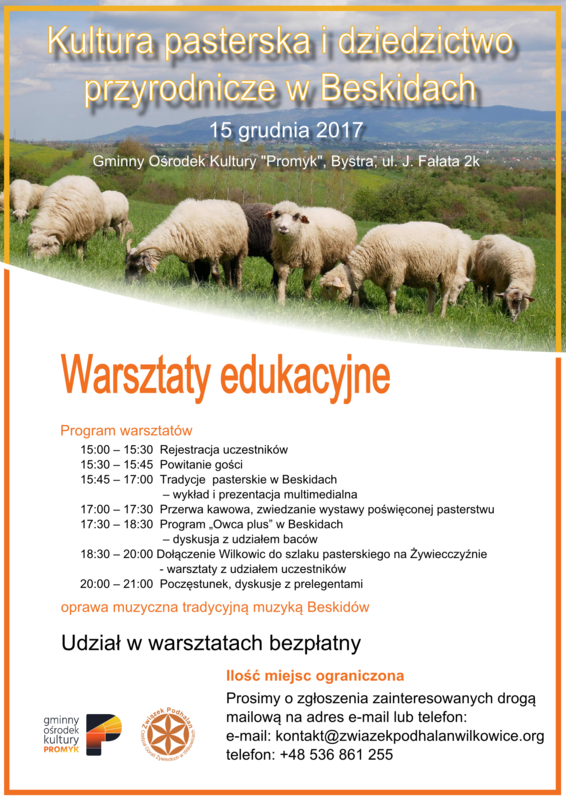 Kultura pasterska i dziedzictwo przyrodnicze w Beskidach 15.12