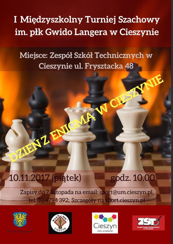 I Międzyszkolny Turniej Szachowy im. płk Gwido Langera 10.11