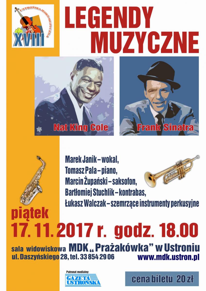 Ustroń: Legendy muzyczne 17.11