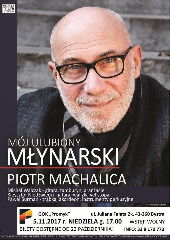 Wilkowice: Koncert Piotra Machalicy 05.11
