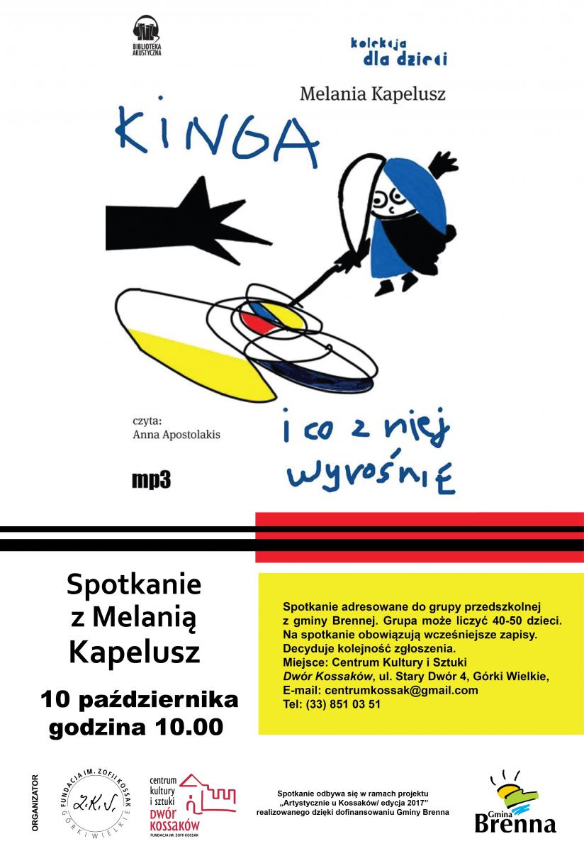 Górki Wielkie: Spotkanie z Melanią Kapelusz 10.10