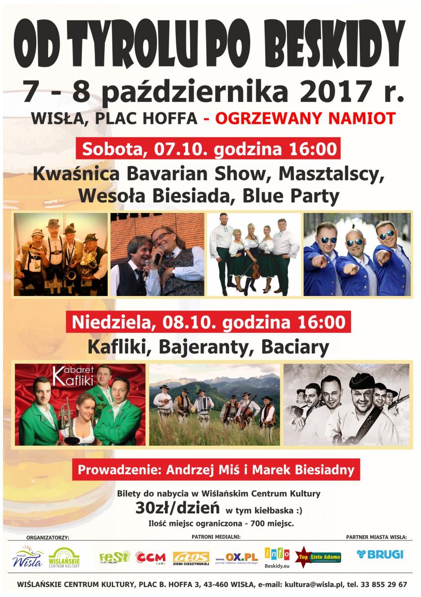 Wisła: Od Tyrolu po Beskidy 07.10-08.10