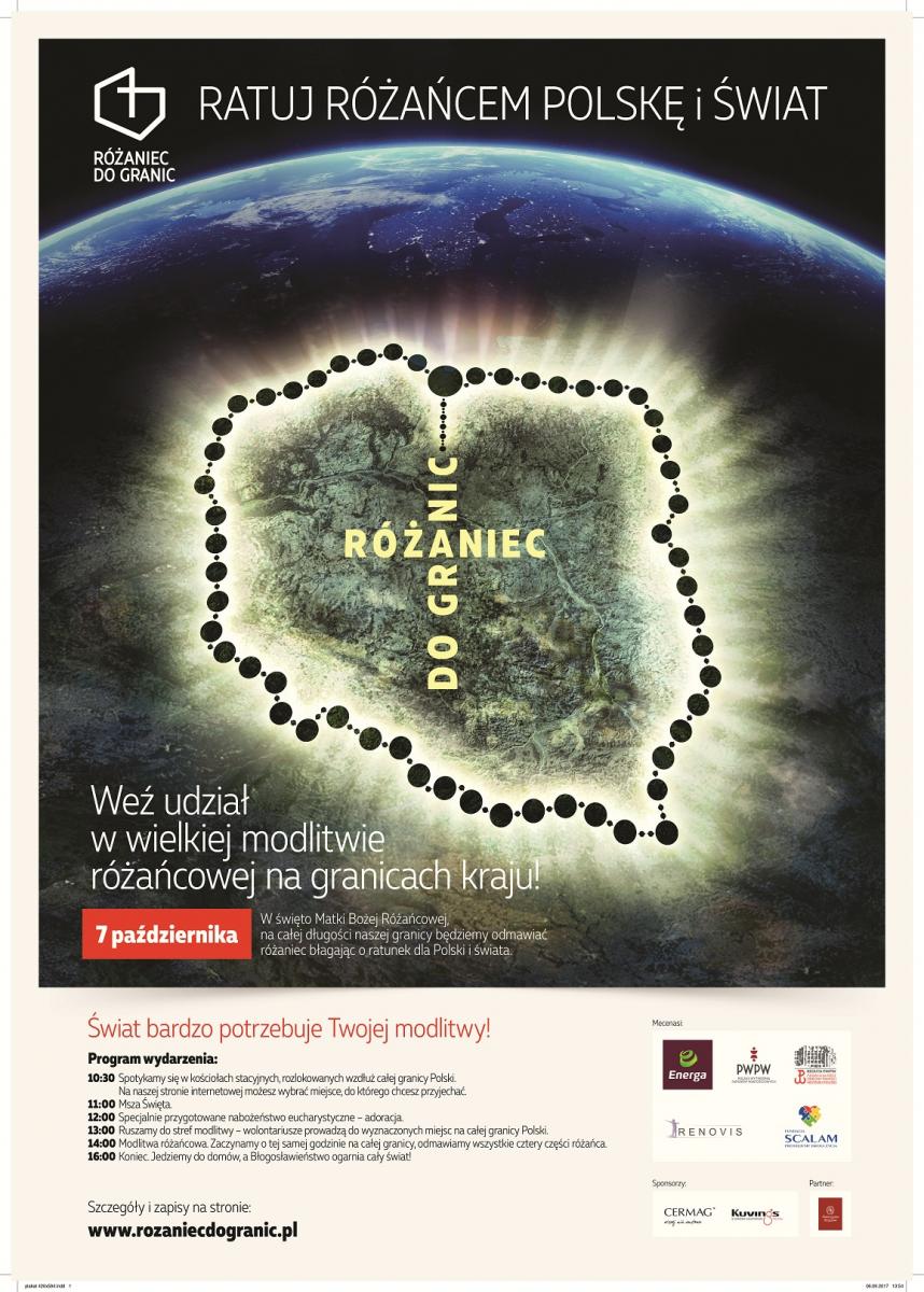 Istebna: Różaniec Do Granic w Istebnej 07.10