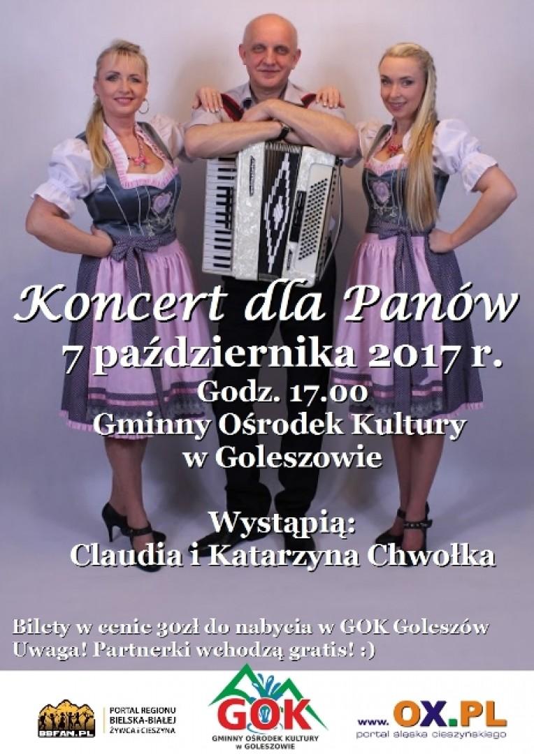 Goleszów: Koncert dla Panów 7.10