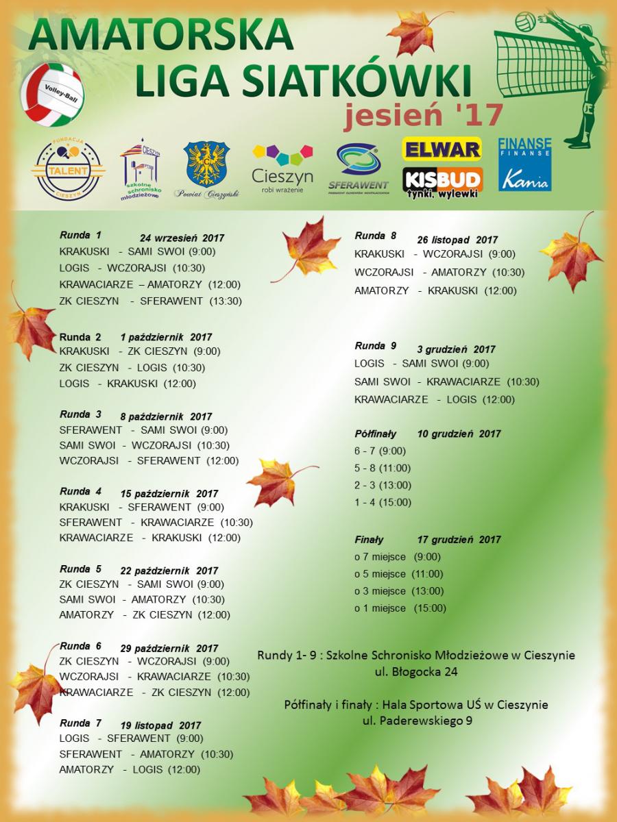Amatorska Liga Siatkówki (Półfinały) 10.12