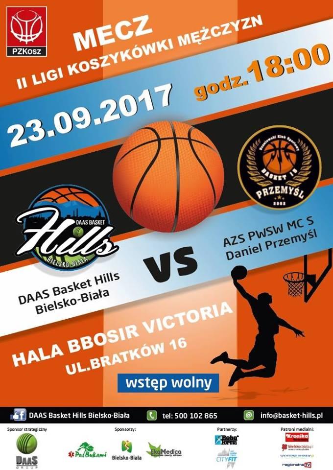 [II liga] DAAS Basket Hills - AZS PWSW Daniel Przemyśl 23.09