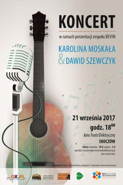 Skoczów: Koncert Karolina Moskała & Dawid Szewczyk 21.09